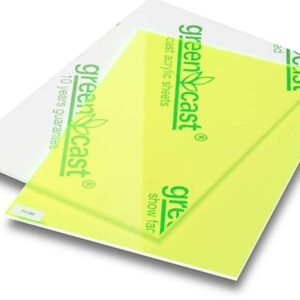 Acryl XT Grøn "flour"  203 x 305 cm x 3 mm