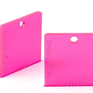 Acryl Pink "flour"  203 x 305 cm x 3 mm