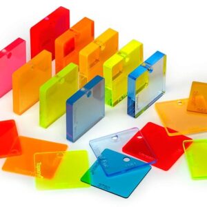 Transparent flouriserende Kollektion